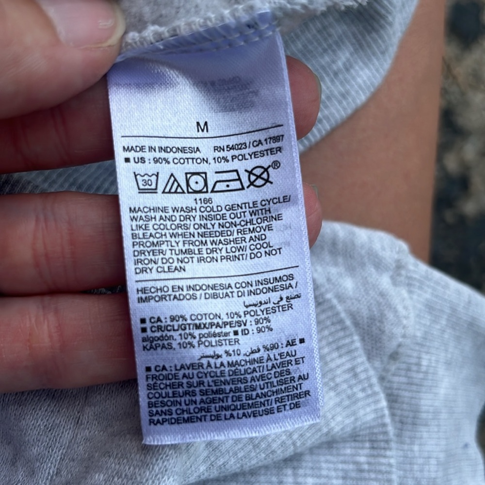 BNWOT Old Navy gray hoodie - Picture 11 of 14